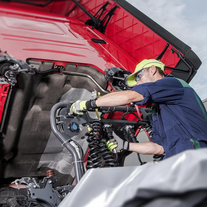 Unité mobile de réparation 24/7 pour camions lourds dans les Laurentides